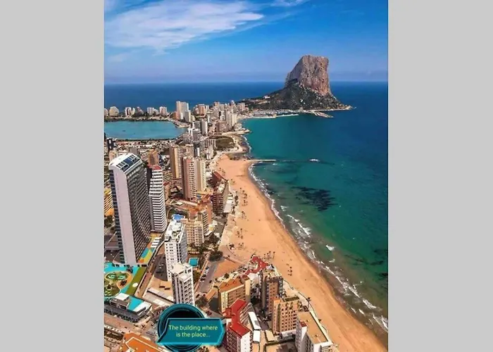 Comfy Sea View With Parking Apartment Calpe