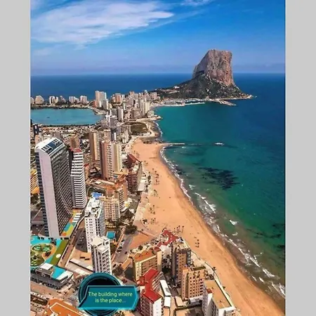 Comfy Sea View With Parking Daire Calp